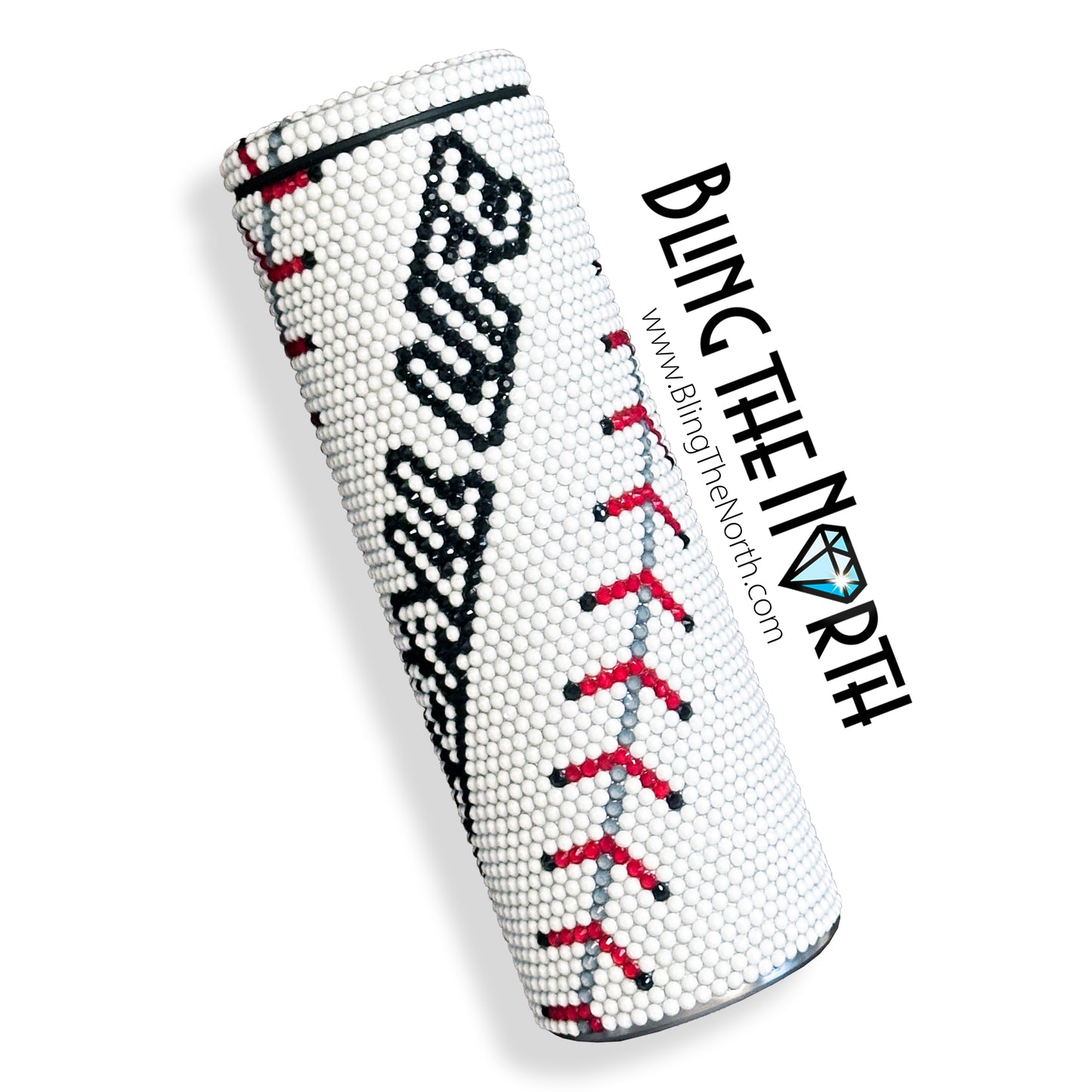 BASEBALL LIFE Custom NAME Rhinestone Pattern Template | SS20 5mm - 20oz Straight Skinny Tumbler Design | PNG for Sublimation or Vinyl