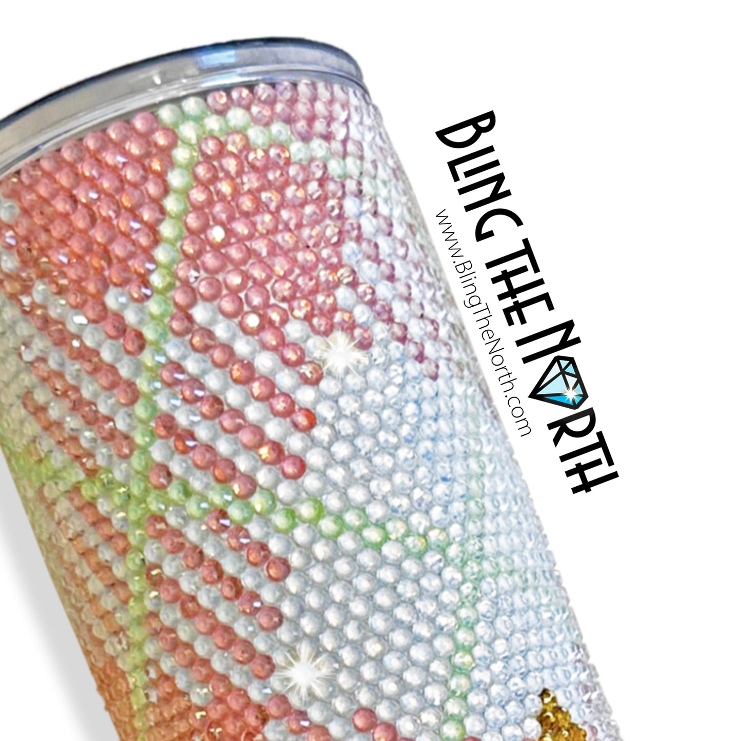 FALL HARVEST Rhinestone Pattern Template | SS16 4mm - 20oz Skinny Straight Tumbler Design | PNG for Sublimation or Vinyl