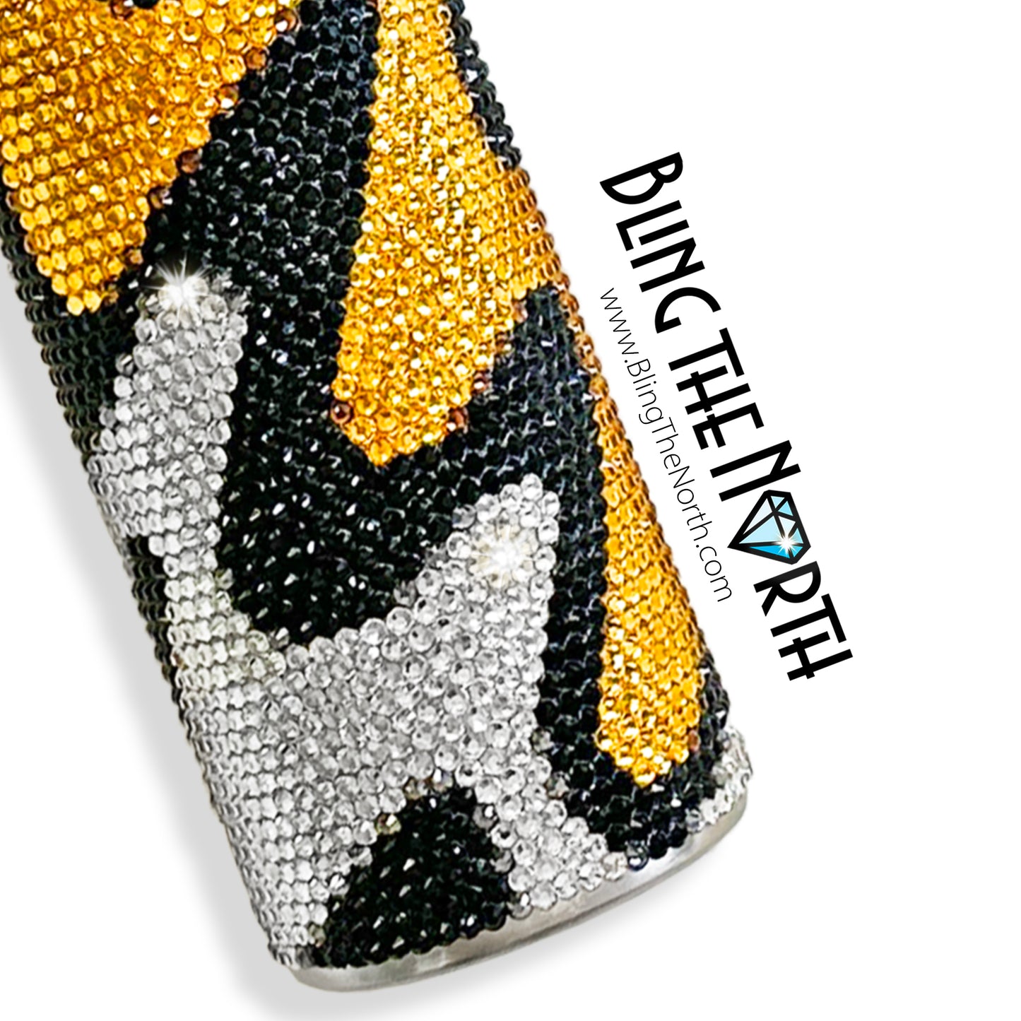 FEELING GROOVY Rhinestone Pattern Template | SS16 4mm - 20oz Skinny Straight Tumbler Design | PNG for Sublimation or Vinyl