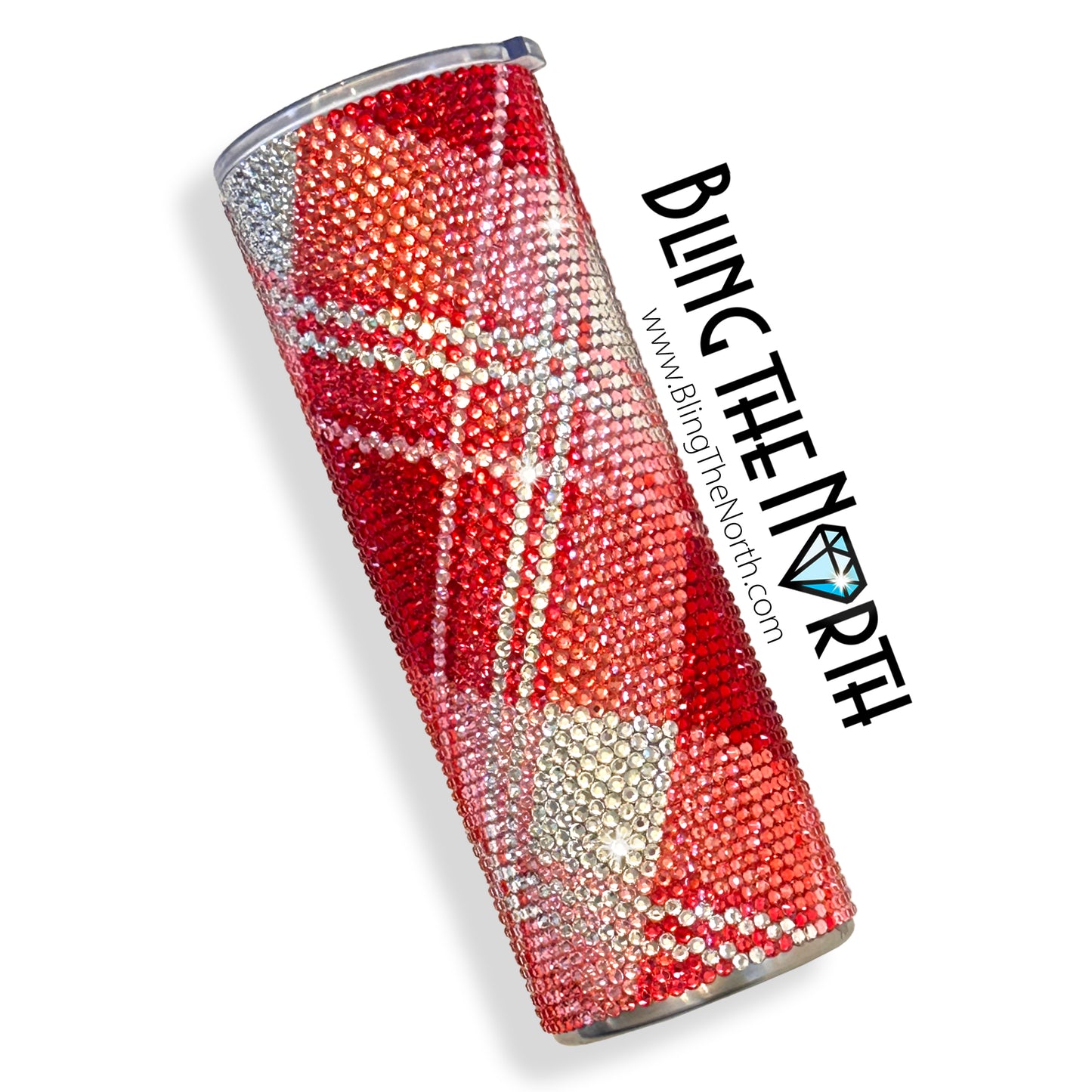 FLANNEL SHIRT Rhinestone Pattern Template | SS16 4mm - 20oz Skinny Straight Tumbler Design | PNG for Sublimation or Vinyl