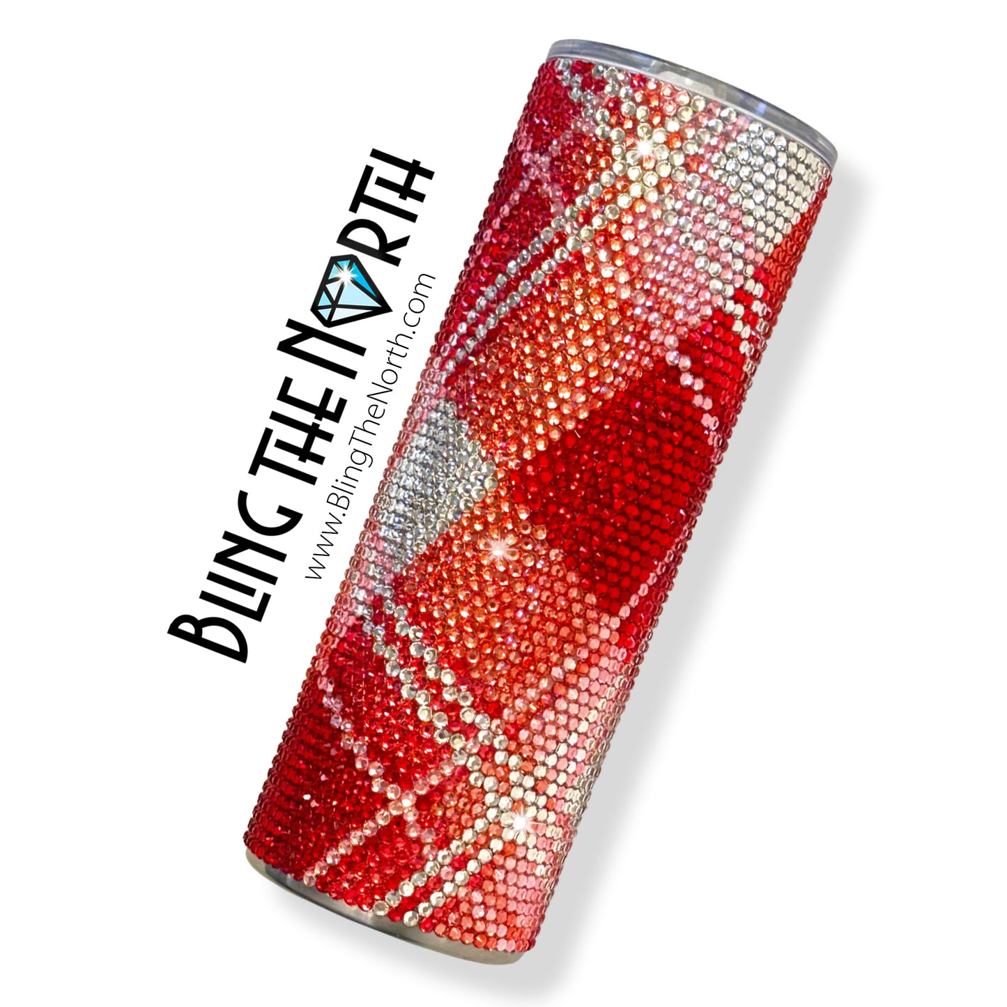 FLANNEL SHIRT Rhinestone Pattern Template | SS16 4mm - 20oz Skinny Straight Tumbler Design | PNG for Sublimation or Vinyl