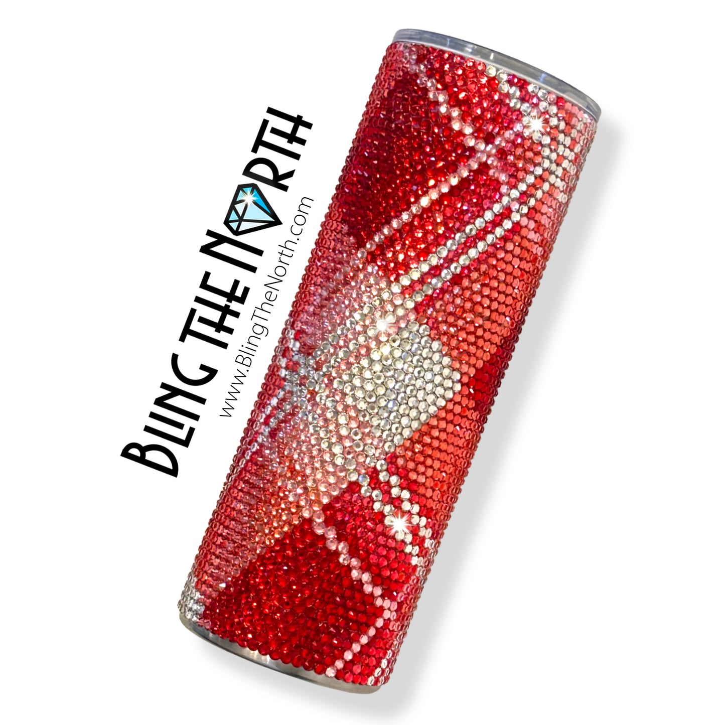 FLANNEL SHIRT Rhinestone Pattern Template | SS16 4mm - 20oz Skinny Straight Tumbler Design | PNG for Sublimation or Vinyl