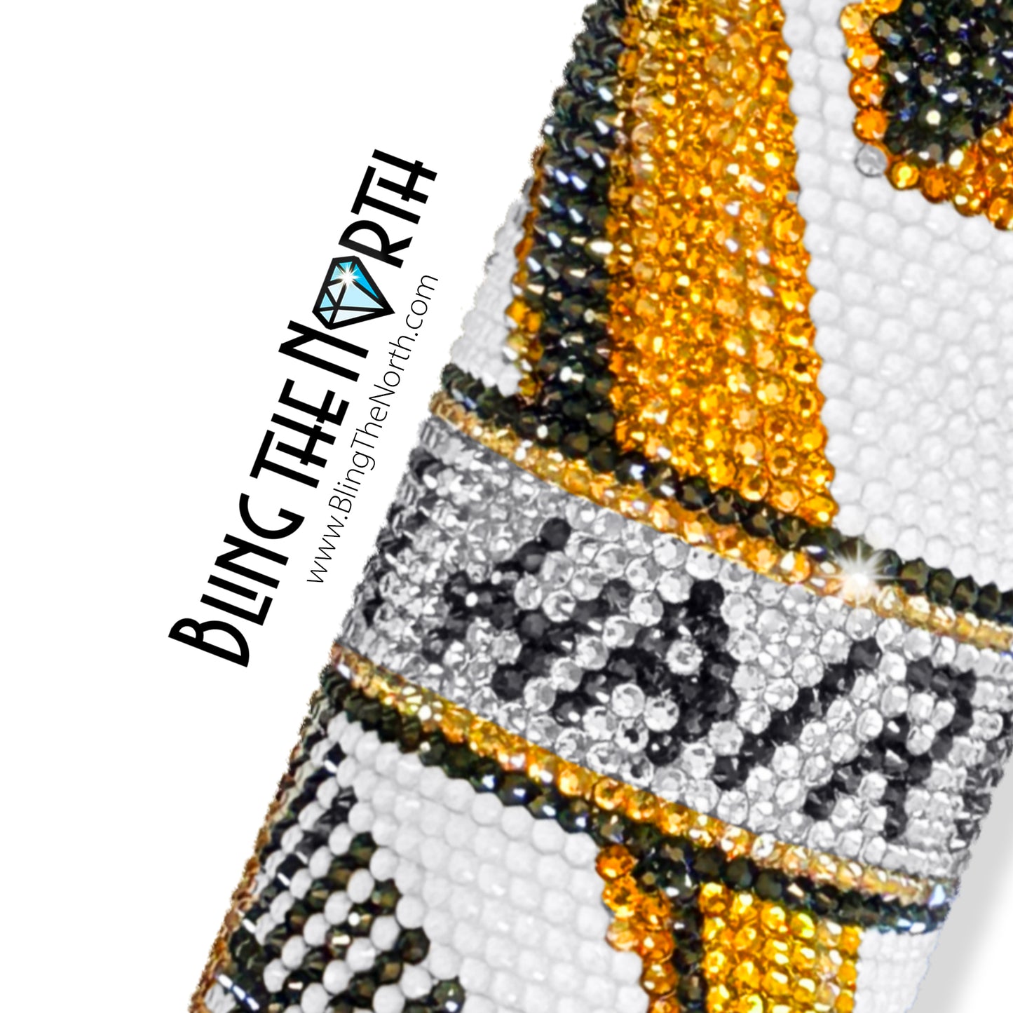 HAIR WHISPERER Custom NAME Rhinestone Pattern Template | SS16 4mm - 20oz Skinny Straight Tumbler Design | PNG for Sublimation or Vinyl