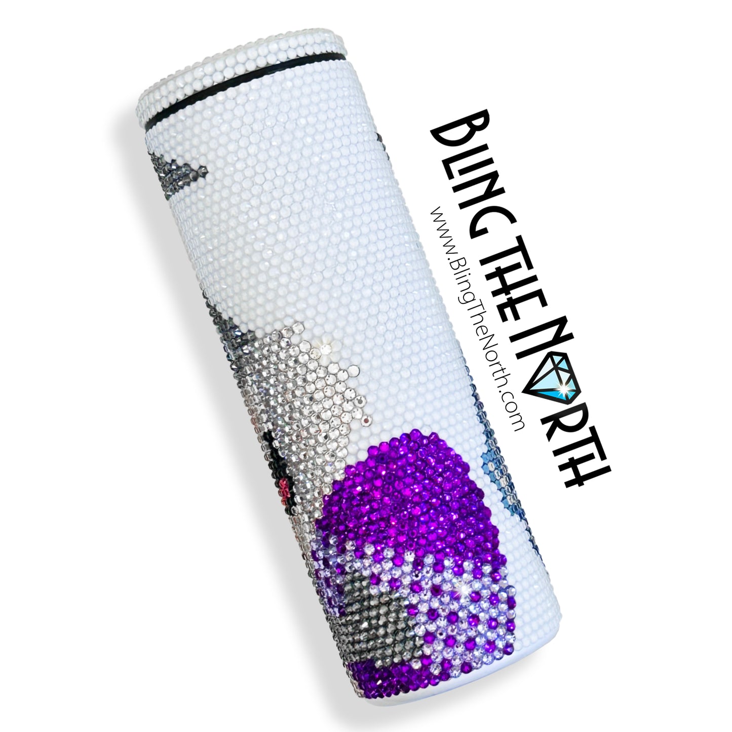HOPPY EASTER Bunny Rhinestone Pattern Template | SS16 4mm - 20oz Skinny Straight Tumbler Design | PNG for Sublimation or Vinyl