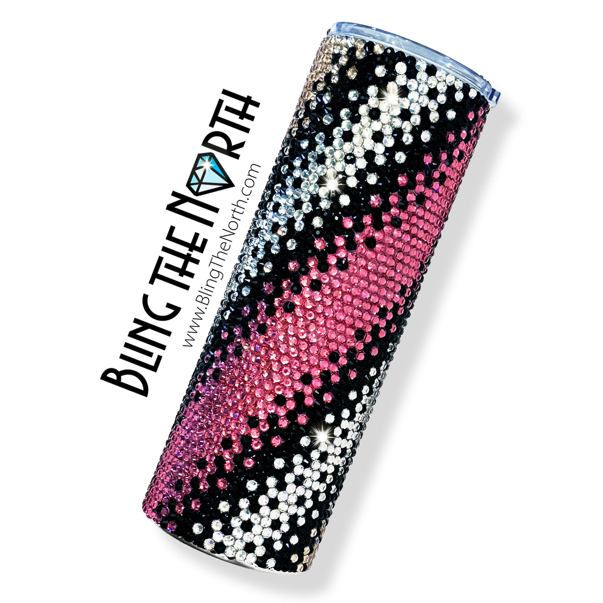 ELEGANT OMBRE Rhinestone Pattern Template | SS20 5mm - 20oz Straight S ...